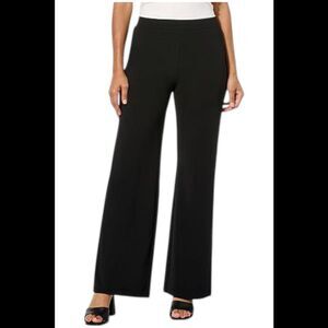 Colleen Lopez Women's Crepe Knit Bootcut Pant Black - Regular